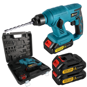 Aku UDARNA bušilica sa 2 baterije