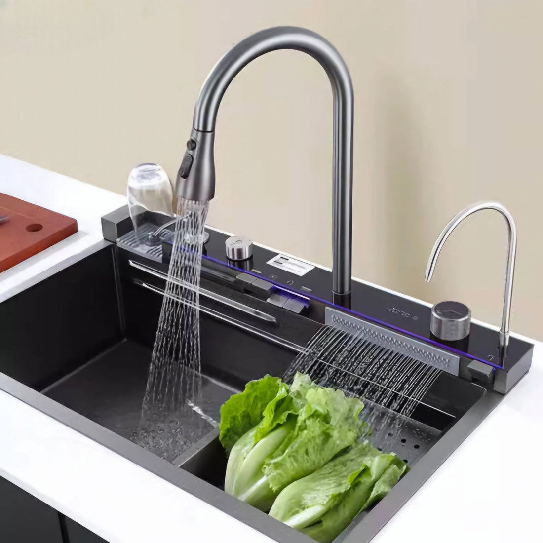 Moderni sudoper s vodopadom KOMPLET