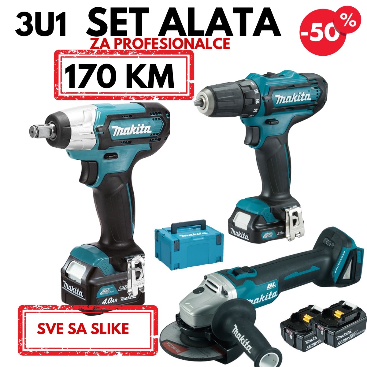 Set ALATA 3/1 (SNIŽENO 50%)