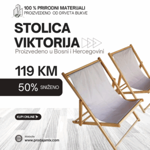 Sklopiva stolica Viktorija - SNIŽENO