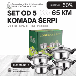 Set VISOKO KVALITETNOG POSUĐA-TOP CIJENA