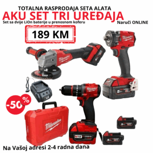 Set AKU ALATA od 3 uređaja - RASPRODAJA